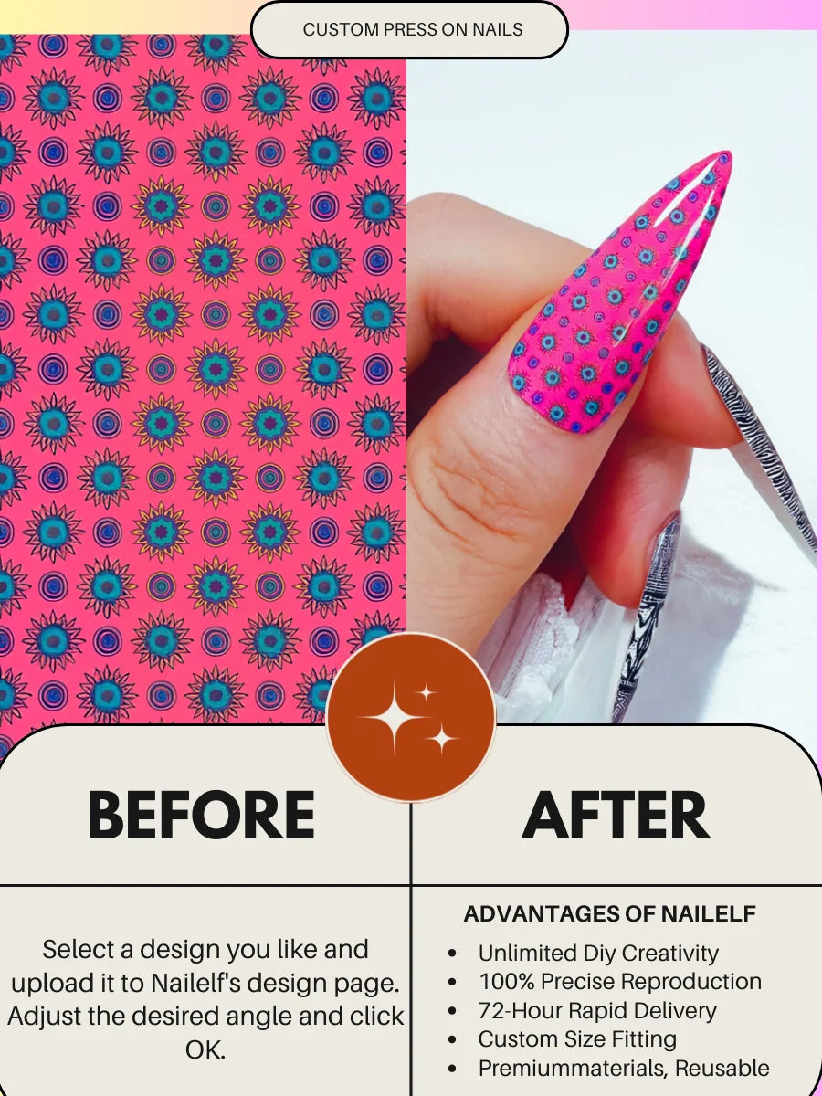 Customize Stiletto Press-On Nails