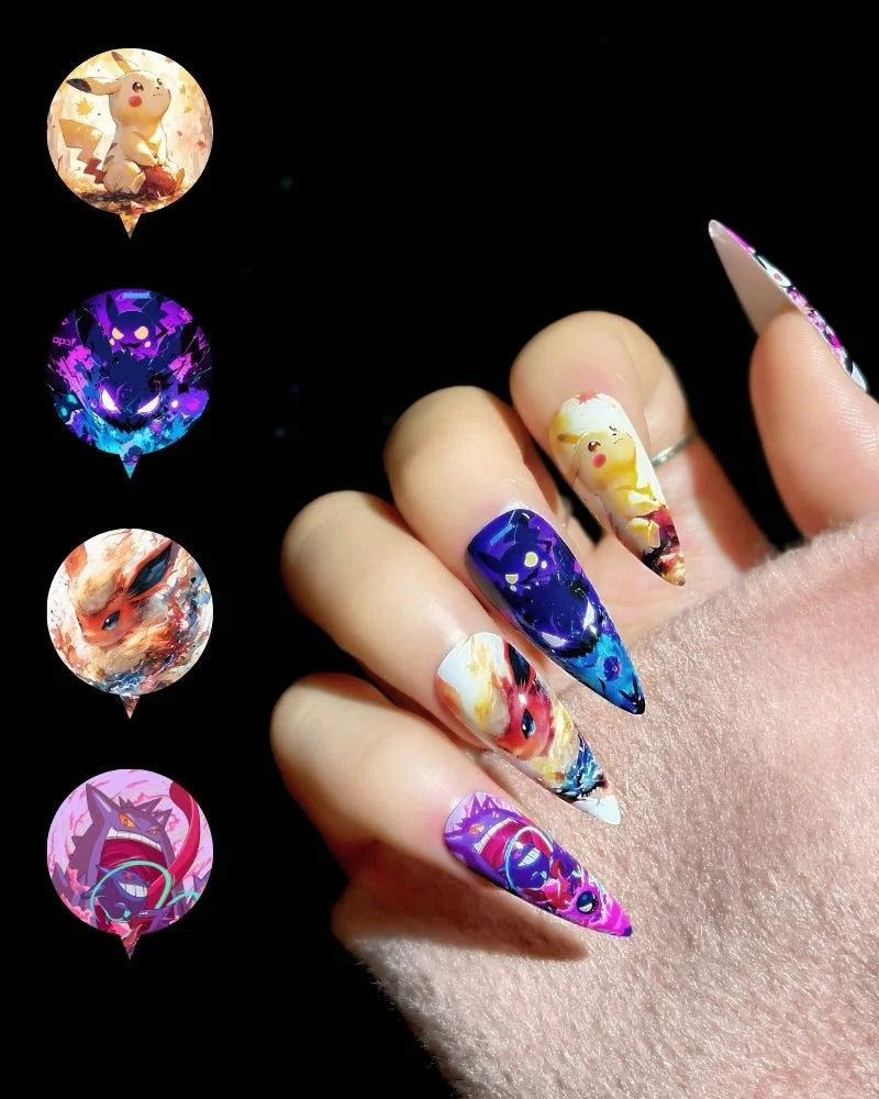 Customize Almond XL Press-On Nails