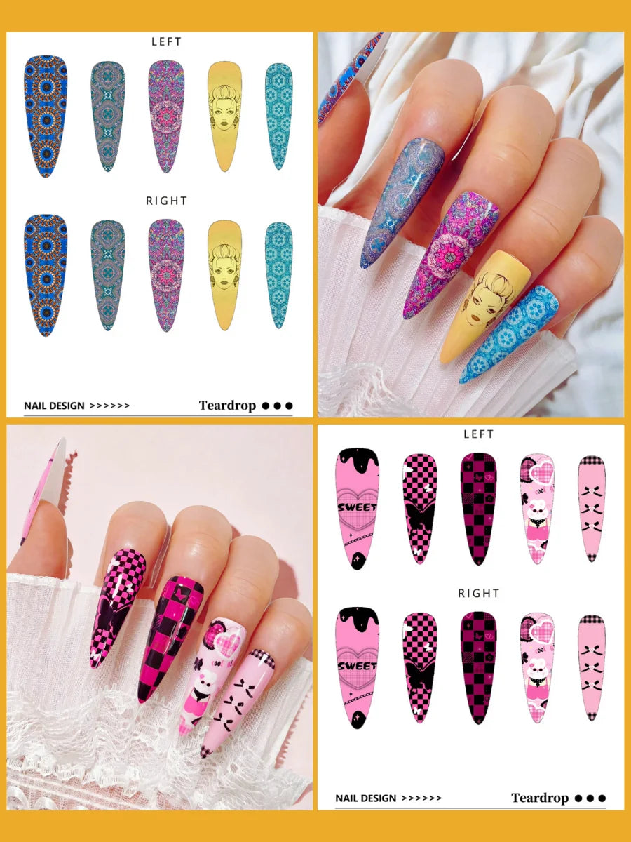 Customize Stiletto Press-On Nails
