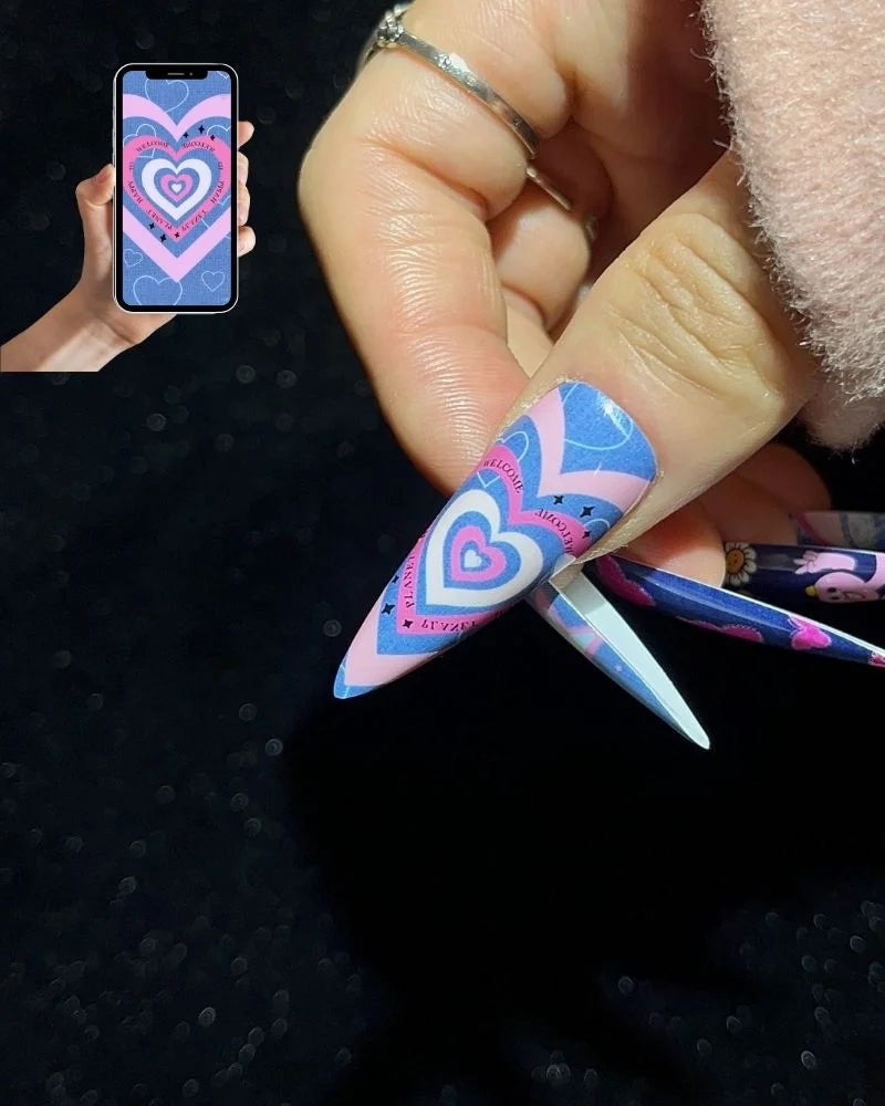 Customize Stiletto Press-On Nails