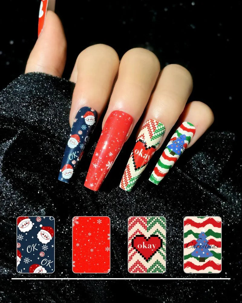 Customize Coffin Press-On Nails