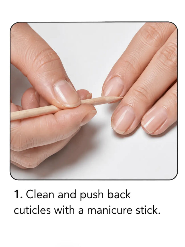 Fresh nails in 12 simple steps.
