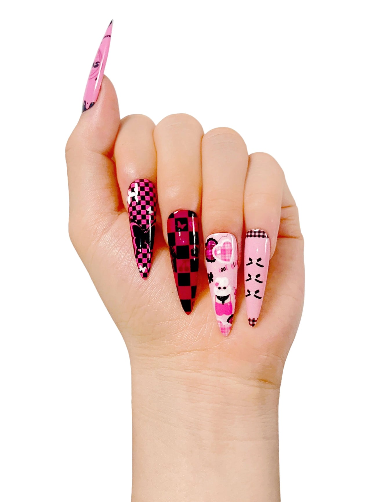 Sweet Bunny press-on nails product image