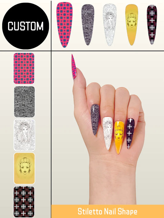 Customize  Stiletto Press-On Nails