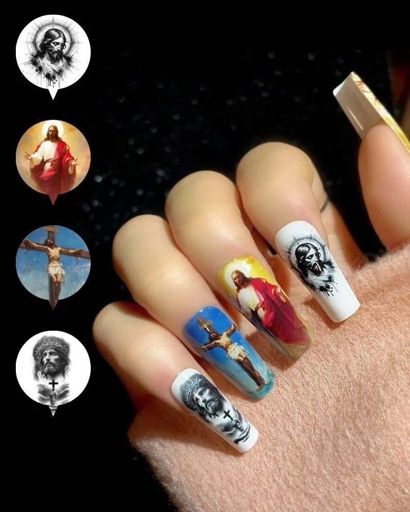 Customize Square XL Press-On Nails