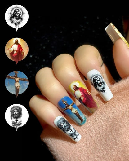 Customize Square XL Press-On Nails