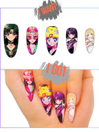 Custom Press-On Nails — Upload Any Design You Love（Almond XL）