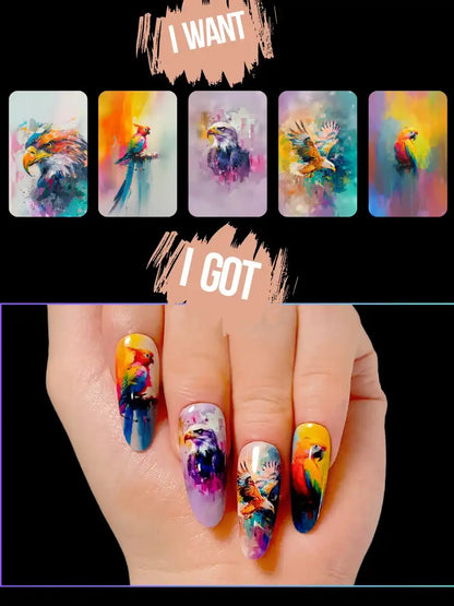 Custom Press-On Nails — Upload Any Design You Love（Oval）