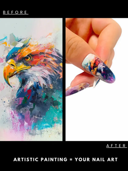 Custom Press-On Nails — Upload Any Design You Love（Oval）