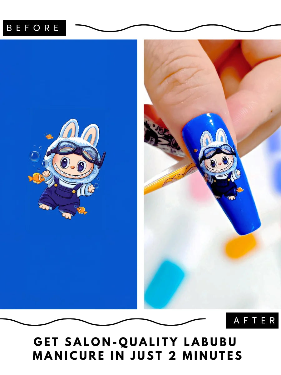 Customize Coffin Press-On Nails