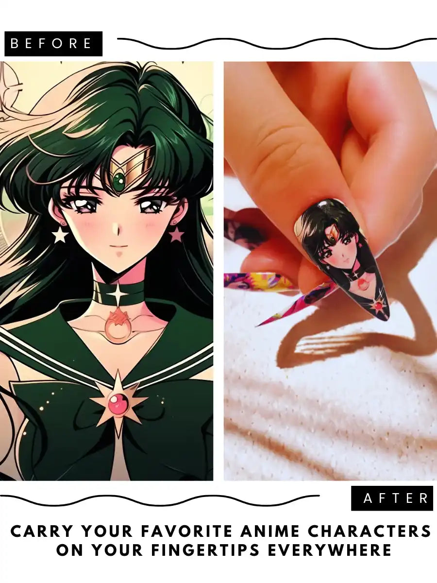 Custom Press-On Nails — Upload Any Design You Love（Almond XL）