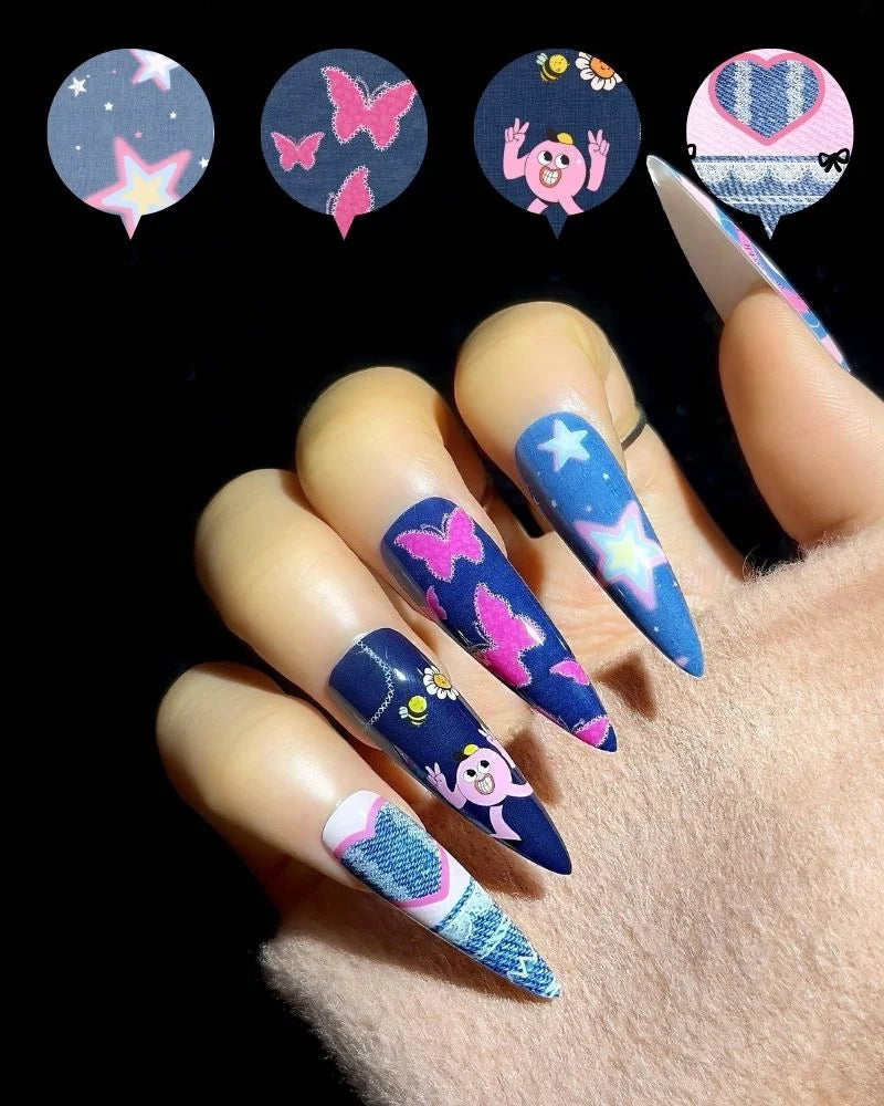 Customize  Stiletto Press-On Nails