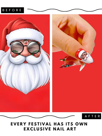 Custom Press-On Nails — Upload Any Design You Love（Almond）