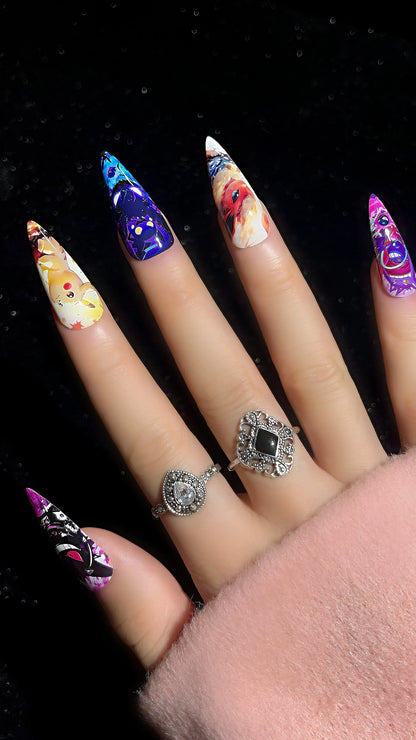 Customize  Almond XL Press-On Nails