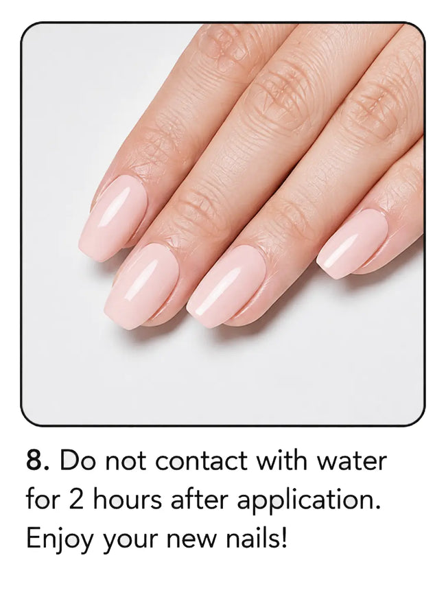 Fresh nails in 12 simple steps.