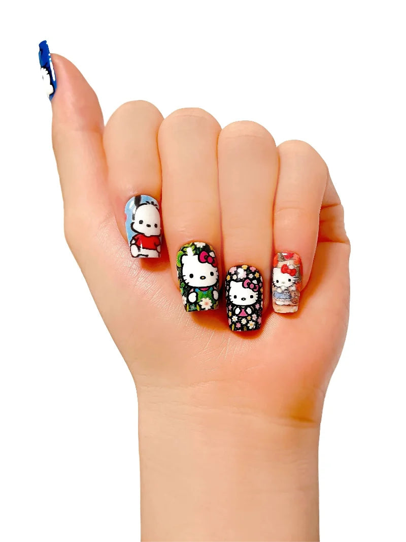 Hello Kitty - Square press-on nails product image