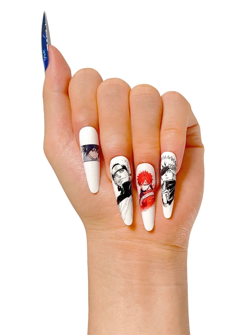 Naruto press-on nails product image