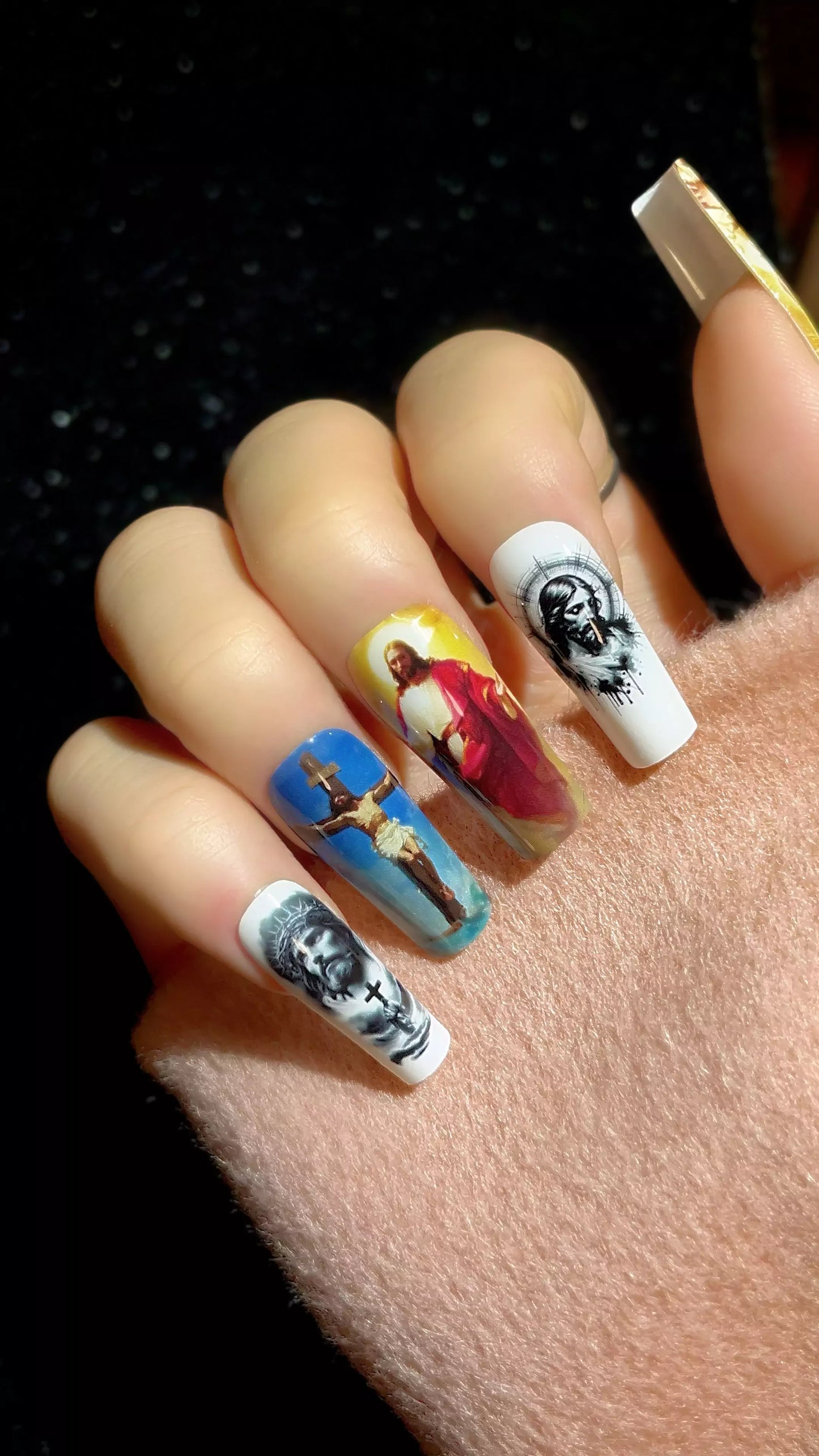 Customize Square XL Press-On Nails