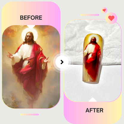 Customize Square XL Press-On Nails