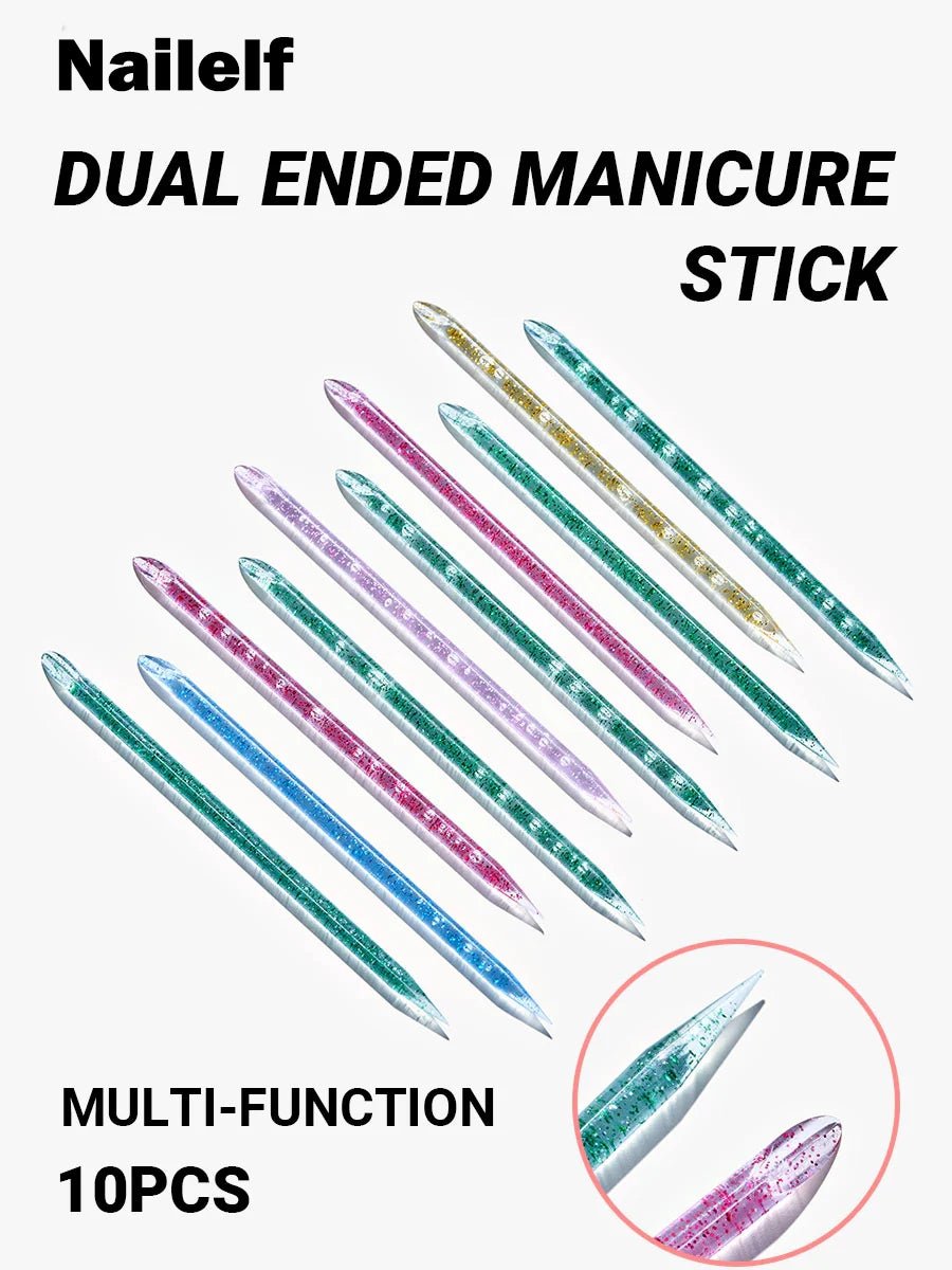 Dual Ended Manicure Sticks (10pcs) press-on nails product image