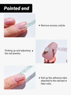 Dual Ended Manicure Sticks (10pcs) - NAILELF