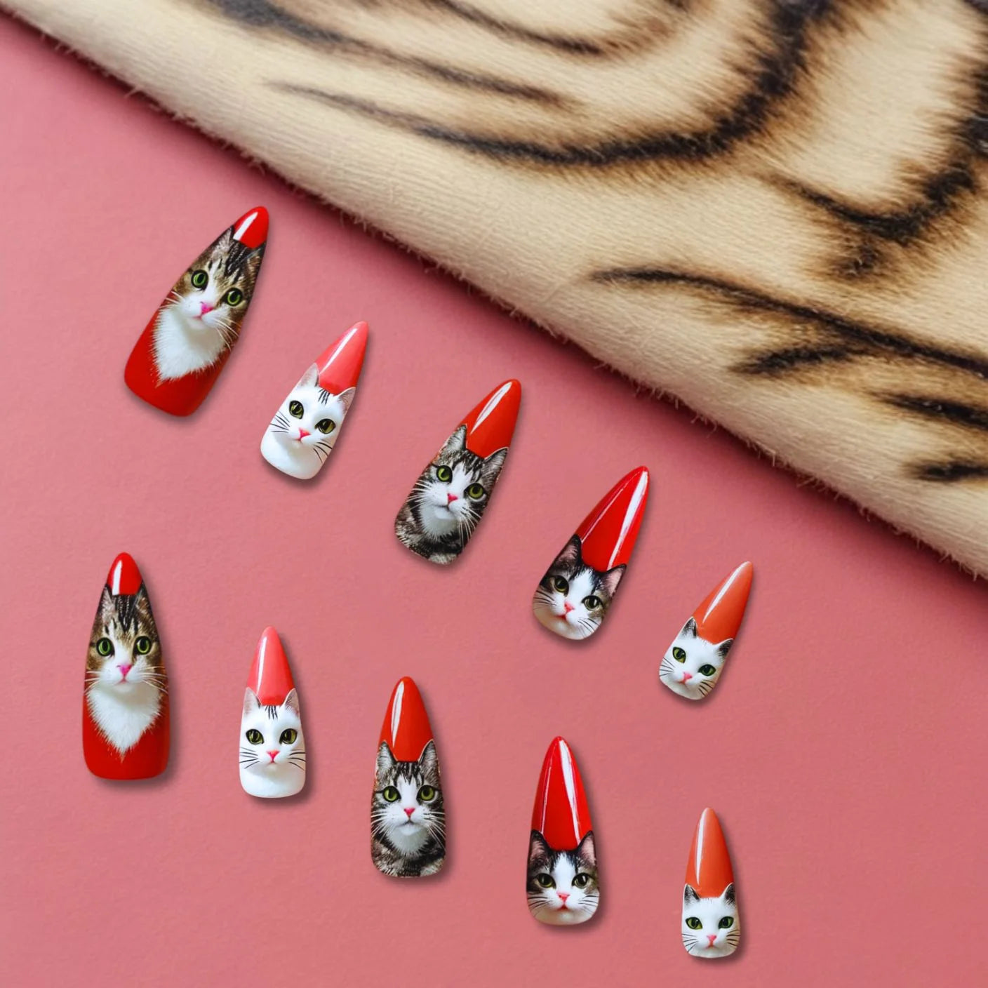 Feline Fantasy Nails