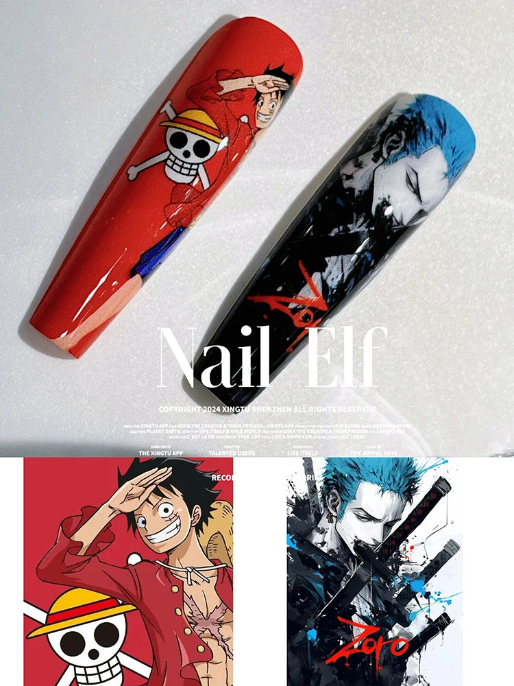 Customize Coffin Press-On Nails