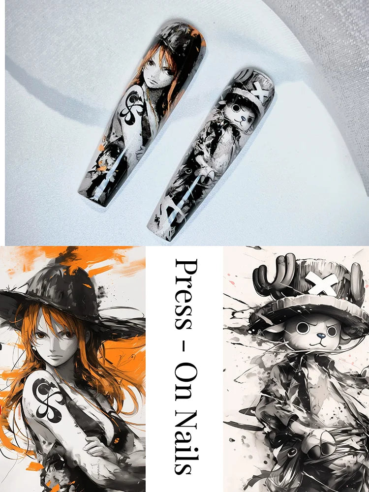 Customize Coffin Press-On Nails