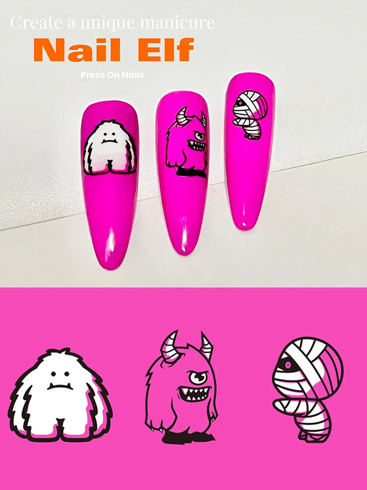 Customize Stiletto Press-On Nails