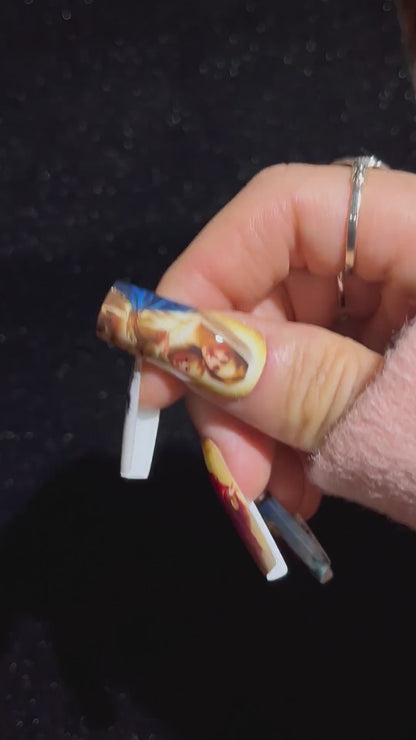 Customize Square XL Press-On Nails