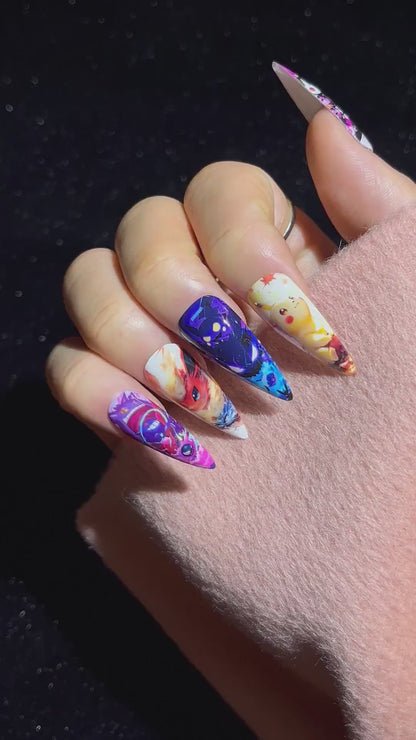 Customize  Almond XL Press-On Nails