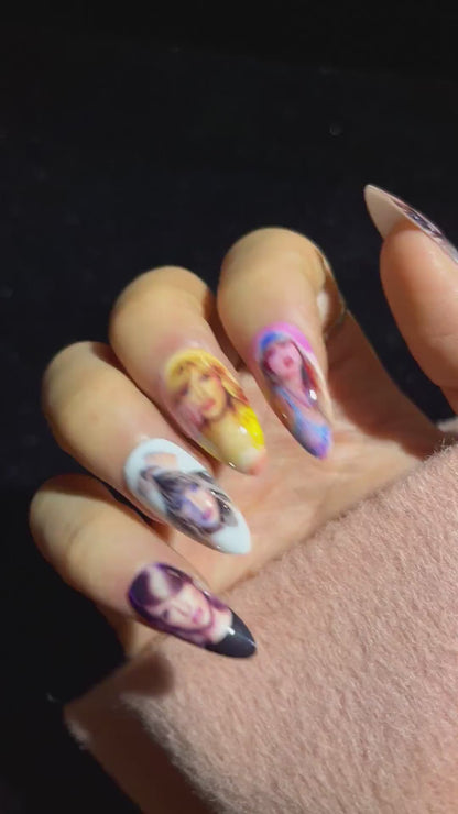 Customize Almond Press-On Nails